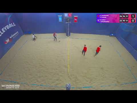 23:20 A. Kotelenets / V. Dudnyk - B. Isakov / I. Kobylianskyi 08.01.2023 | Winners Beach Volleyball