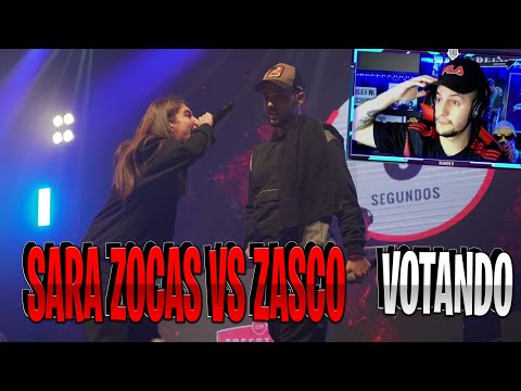 ¿Justa?  Votando Zasko vs Sara Socas | Hander | FMS España 2021
