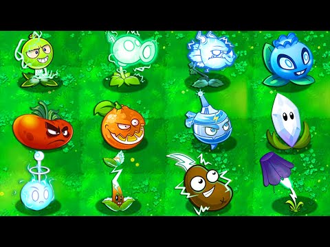 Plants vs. Zombies 2 | All ELECTRIC Plants Max Level Power-Up! vs Deep Sea Gargantuar