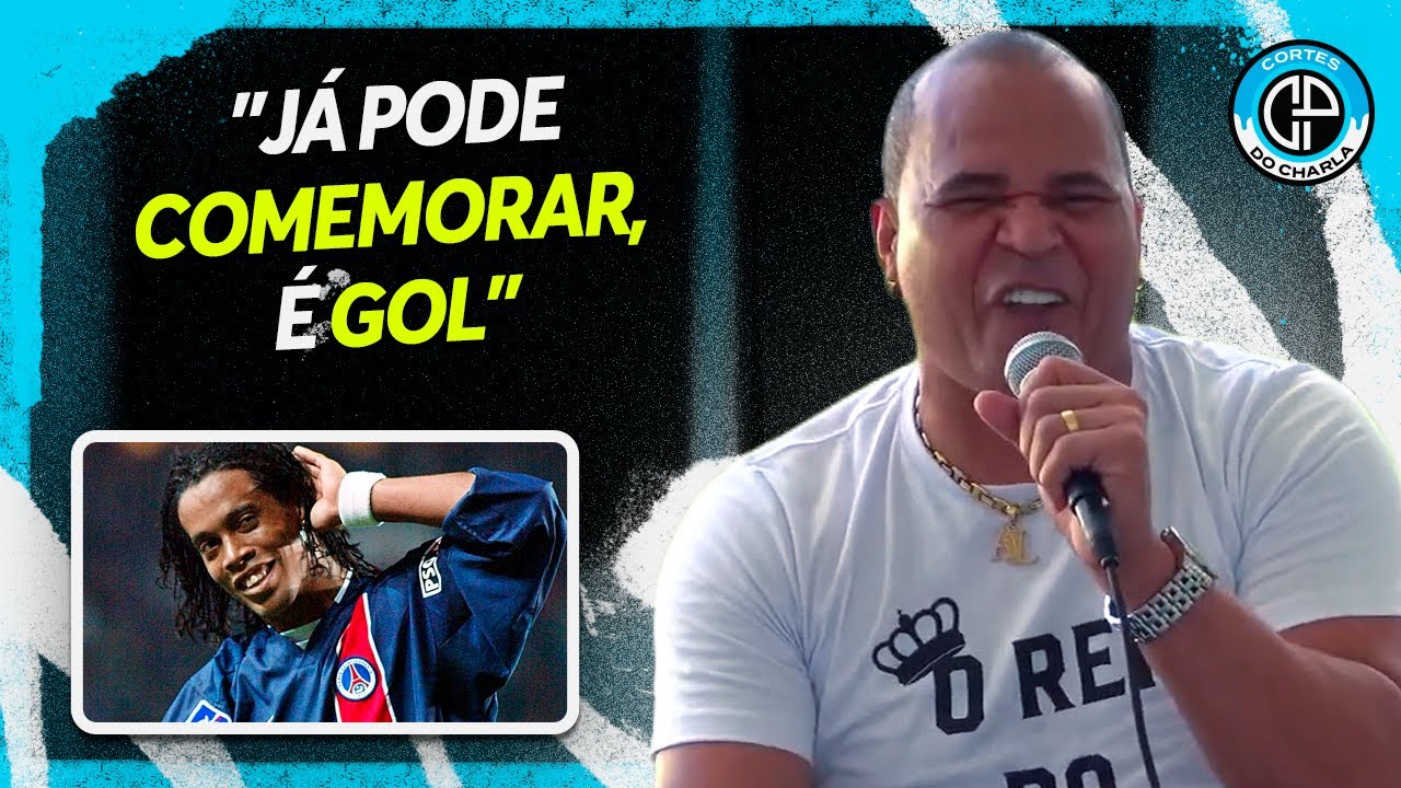 RONALDINHO CRAVOU O GOL ANTES MESMO DA FALTA
