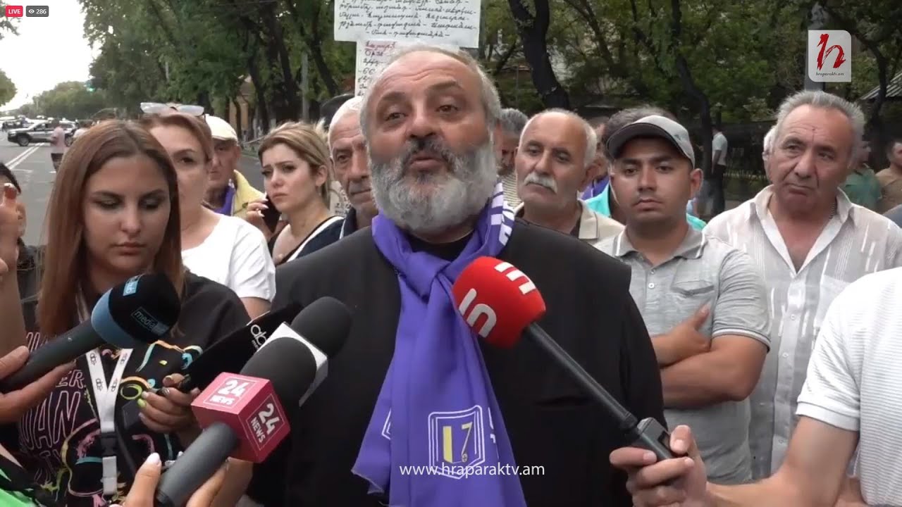 #Ուղիղ. Հանրահավաք Բաղրամյան-Պռոշյան խաչմերուկում