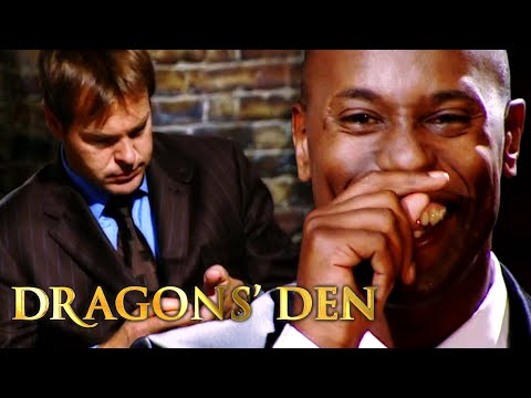 Silver-Tongued Businessman Pitches Portable Gold Plating Service | Dragons' Den