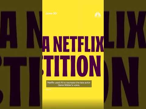 Netflix recreates Gene Wilder’s voice using AI