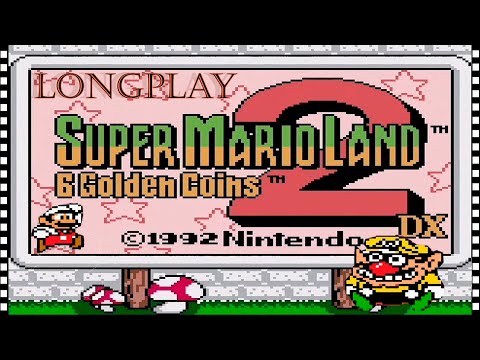 Nintendo Game Boy Color Longplay: Super Mario Land 2 DX: 6 Golden Coins