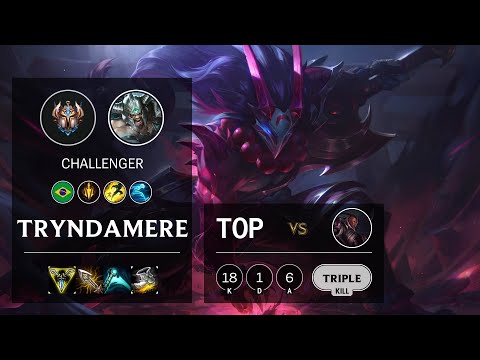 Tryndamere Top vs Lucian - BR Challenger Patch 10.16