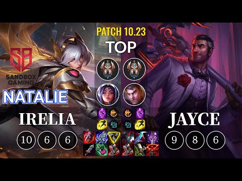SB Natalie Irelia vs Jayce Top - KR Patch 10.23
