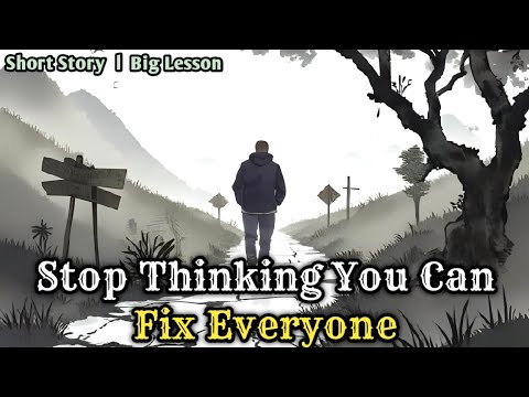 DON'T TRY TO FIX EVERYTHING | An Important Life Lesson | Learn English Through Story