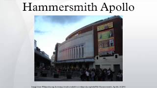 Hammersmith Apollo