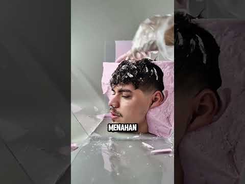 Membuat replika kepala palau