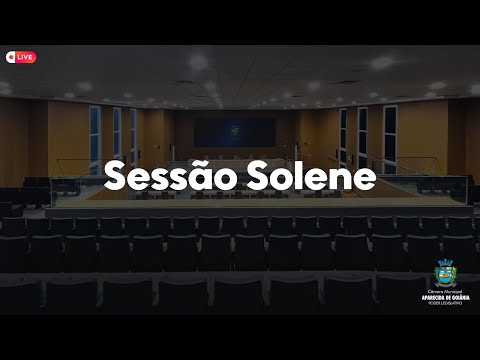 Sessão Solene em Homenagem aos estudantes destaque de Aparecida - 03/12/2025.