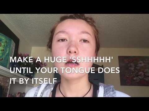 How to make your clumsy tongue roll the R