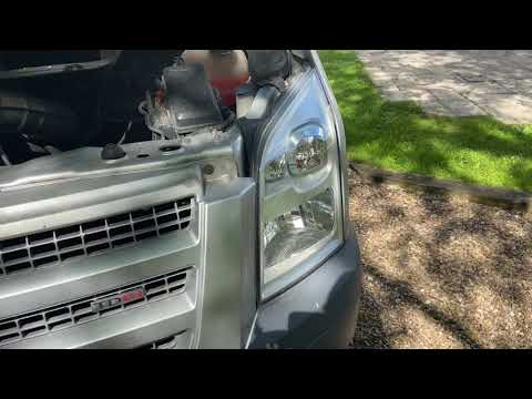How to replace headlight bulb or headlamp on MK7 Ford Transit