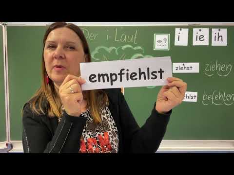 Teil 4 Wörter mit dem i-Laut: Verben mit ieh