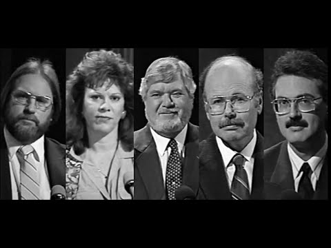 Dr. Richard F. Haines, Bill Moore & others discuss the UFO and alien abduction phenomenon (1989)
