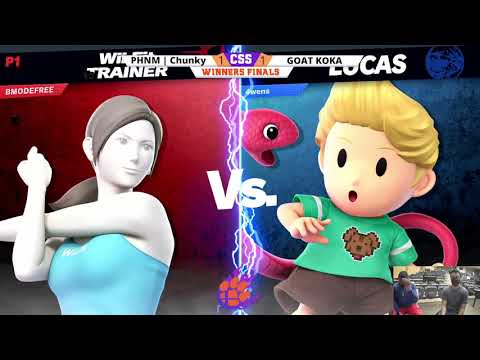 Clemson Smash Series 30 - WF - PHNM | Chunky (Wii Fit Trainer) vs. fluxWaver (Lucas) - SSBU