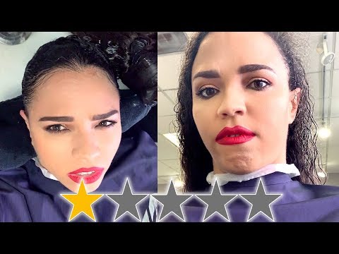 I WENT TO THE WORST REVIEWED HAIR SALON IN MY CITY LOS ANGELES Video