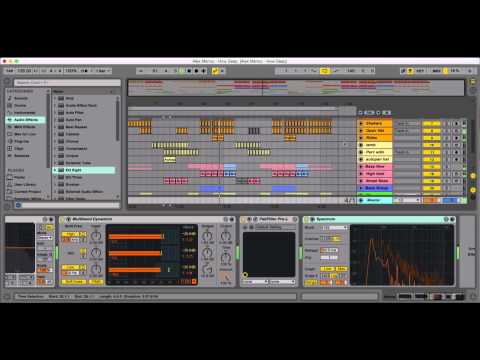 Ableton Live Template - How Deep by Alex Menco (Future House, Club House, EDM) / Midi Production