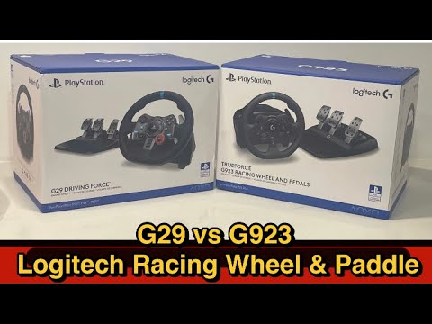 G29 Vs G923 Logitech Racing Wheel & Paddle | Which one I Pick? Unboxing & Setup #gaming #logitech 