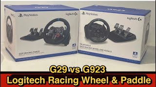 G29 Vs G923 Logitech Racing Wheel & Paddle | Which one I Pick Unboxing & Setup #gaming #logitech 