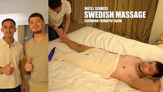 Relaxing Swedish Massage by Therapist Alvin I Hotel Service I Whole Body Treatment