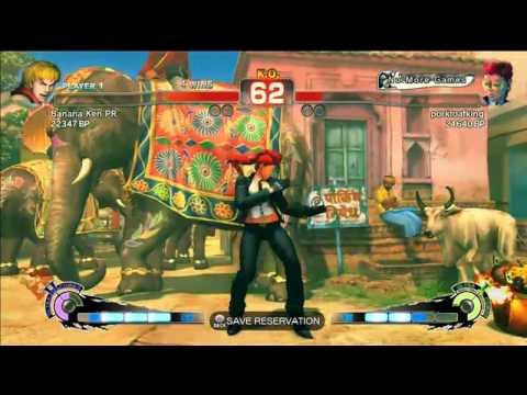 SSF4: Banana Ken PR (Ken) VS porkloafking [wolfkrone] (C. Viper)