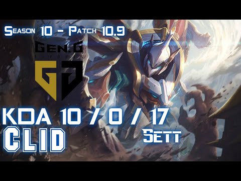 Gen Clid SETT vs GRAVES Jungle - Patch 10.9 KR Ranked