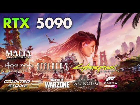 RTX 5090 | Test in 8 Games at 4K | 2025