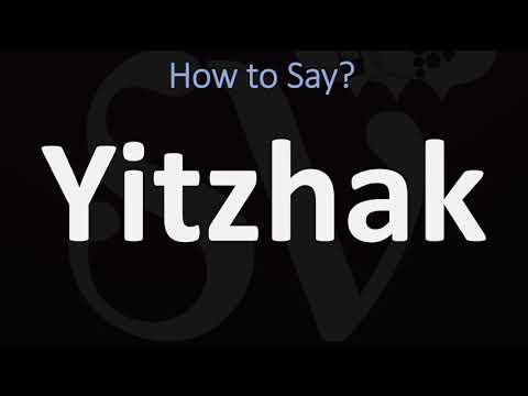 How to Pronounce Yitzhak? (CORRECTLY)