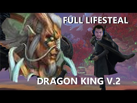 FULL LIFESTEAL AO KUANG = DRAGON KING V.2 - Grandmasters Ranked 1v1 Duel - SMITE
