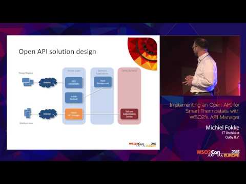 Implementing an Open API for Smart Thermostats with WSO2′s API Manager