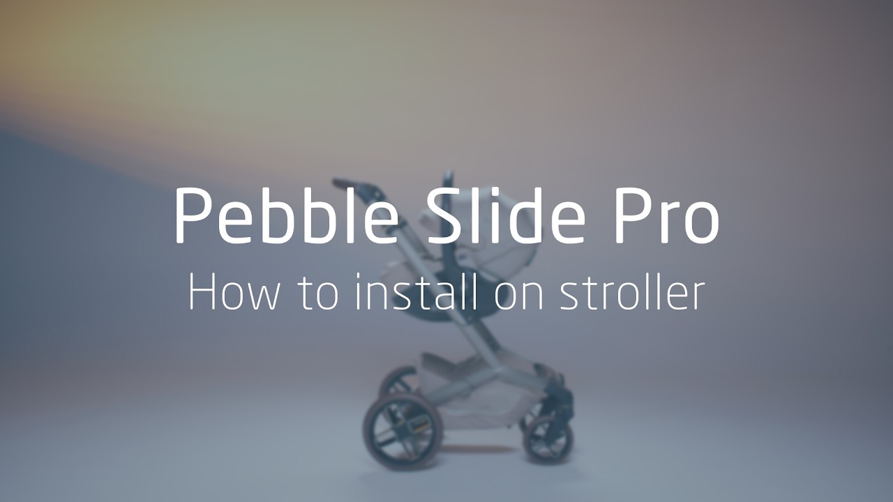 Comment installer sur la poussette