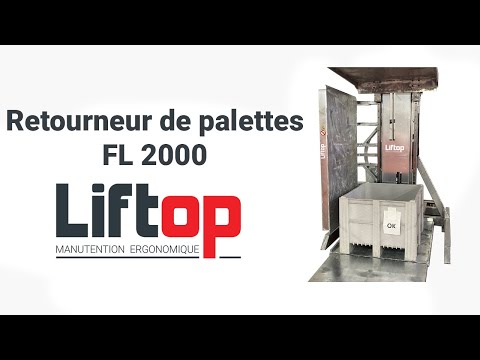 Retourneur de palettes semi-automatique LIFTOP FL 2000
