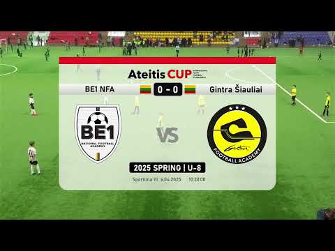 BE1 National Football Academy — "Gintra" Šiauliai | III | U-8