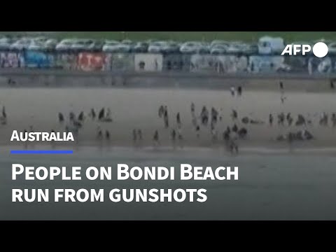 Video | Panic on Sydney’s Bondi Beach as deadly shooting kills 11 | AFP