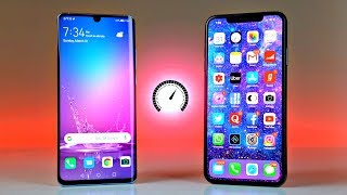 Huawei P30 Pro vs iPhone XS Max - Speed Test!