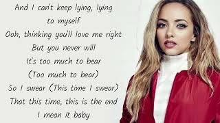 Little Mix - The End (Lyrics)