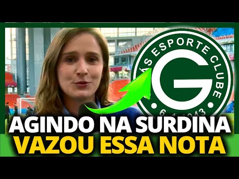 💥🚨SAIU AGORA! DIRETORIA CONFIRMOU! MINHA NOSSA! ESSA SURPREENDEU! NOTÍCIAS DO GOIÁS HOJE!