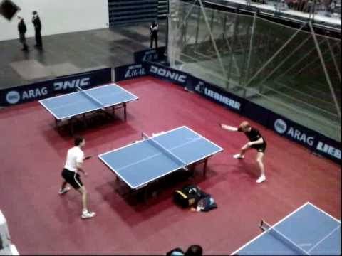 Timo boll und Christian Süß