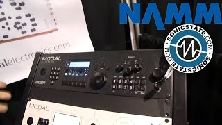 Video thumbnail for NAMM 2016 - Modal 008R Analog Poly in a rack by sonicstate