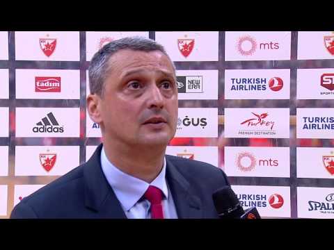 Post-game interview: Coach Radonjic, Crvena Zvezda mts Belgrade 