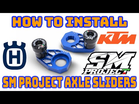 How to Install SM Project Axle Sliders on Husqvarna 701 Supermoto & KTM 690 SMCR