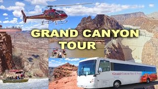 GRAND CANYON TOUR - Skywalk, Guano Point, Hoover Dam, Helicopter and Boat Trip 4K