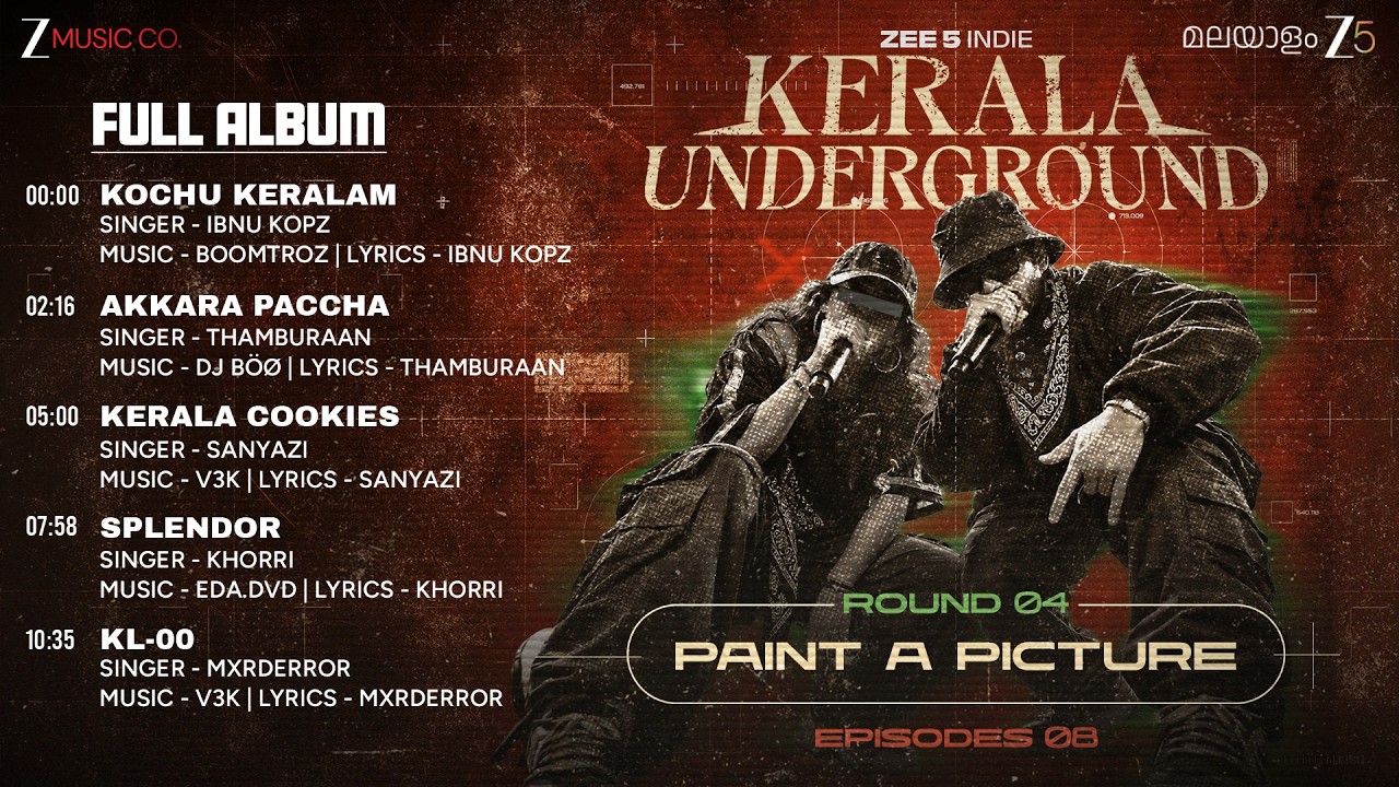 Kerala Underground - Paint A Picture | Ep 8 | Full Album |Dabzee,The Imbachi,Parimal Shais,MC Couper