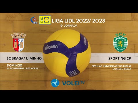 SC Braga/ U Minho x Sporting CP,  9ª Jornada - LIGA LIDL 2022/2023