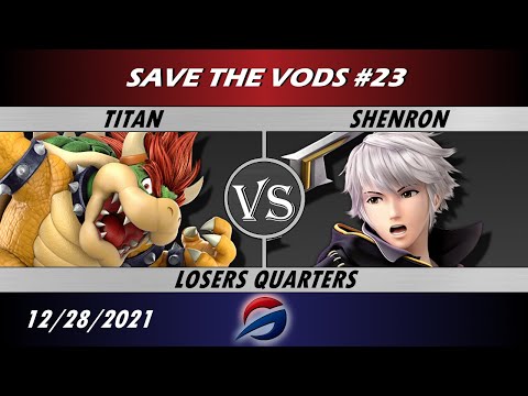 STV #23 - Titan (Bowser) vs Shenron (Robin) Losers Quarters - Smash Ultimate