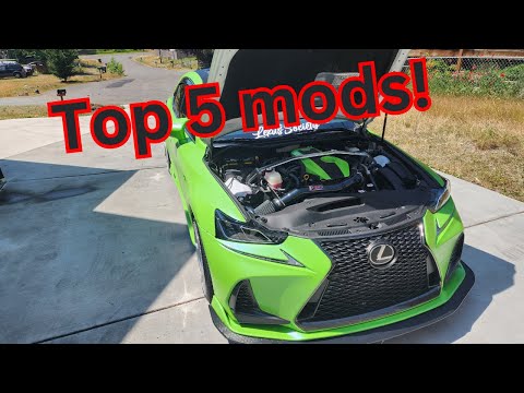 Top 5 Performance Mods to do to your Lexus IS!