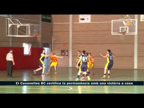VOTV - El Canovelles BC certifica la permanència amb una victòria a casa