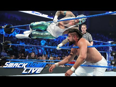 Rey Mysterio vs. Andrade; Randy Orton And AJ Styles Appearing On Kevin Owens Show On SmackDown Live