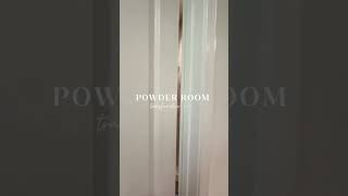 Wait for it 🤌 | Sneek peek into our powder room transformation … #house #transformation #home #diy