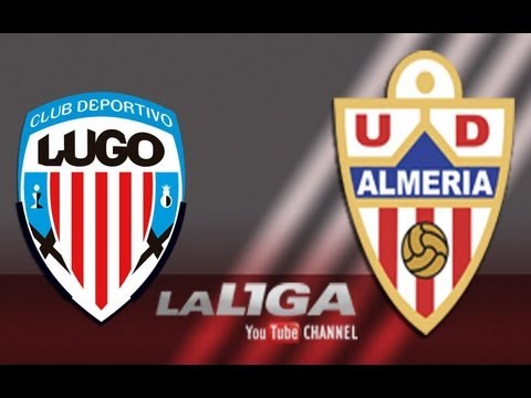 Gol de Trujillo (3-4) en el CD Lugo - UD Almería - HD